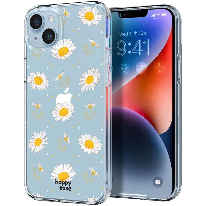 HappyCase iPhone 14 Hoesje Flexibel TPU Bloemen Print