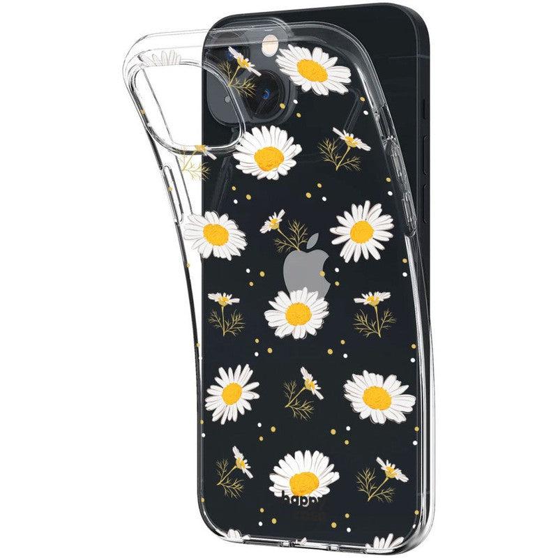 HappyCase iPhone 14 Hoesje Flexibel TPU Bloemen Print