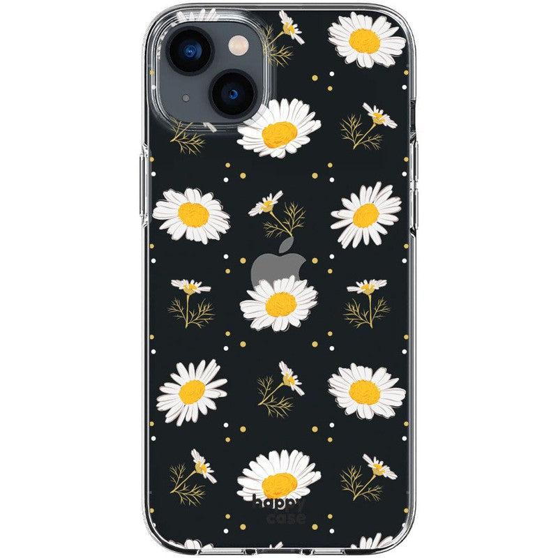 HappyCase iPhone 14 Hoesje Flexibel TPU Bloemen Print