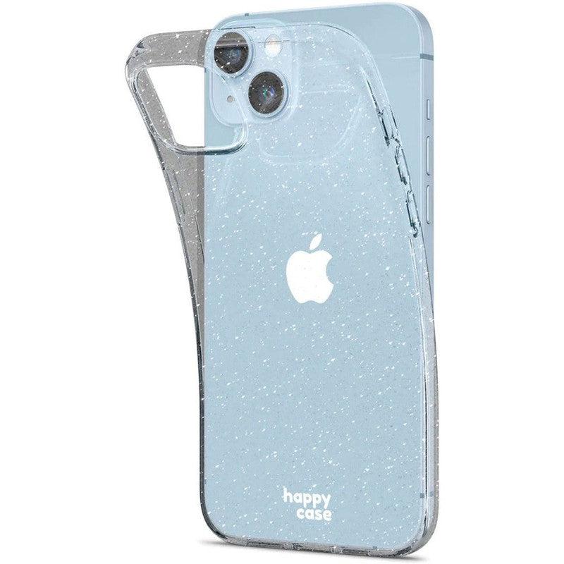 HappyCase iPhone 14 Hoesje Flexibel TPU Glitter Print