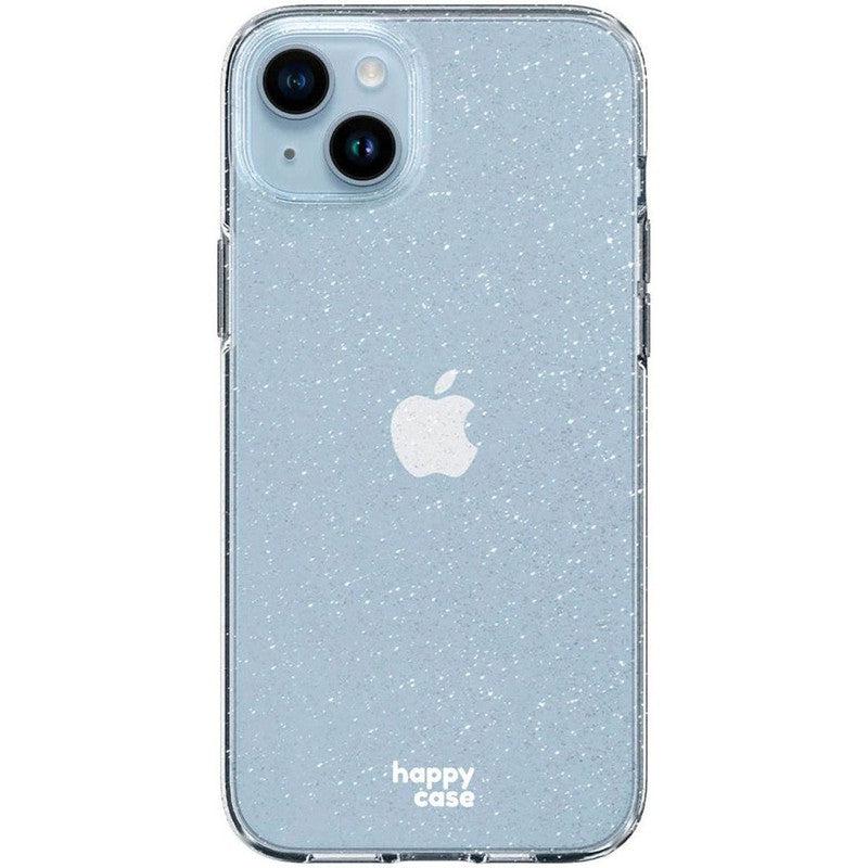 HappyCase iPhone 14 Hoesje Flexibel TPU Glitter Print