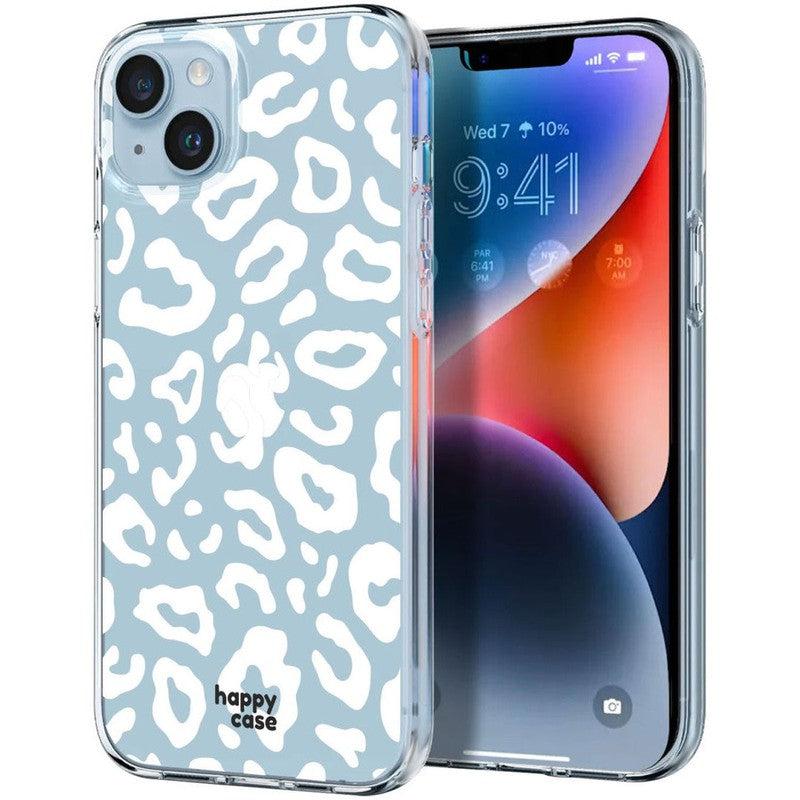 HappyCase iPhone 14 Hoesje Flexibel TPU Luipaard Print