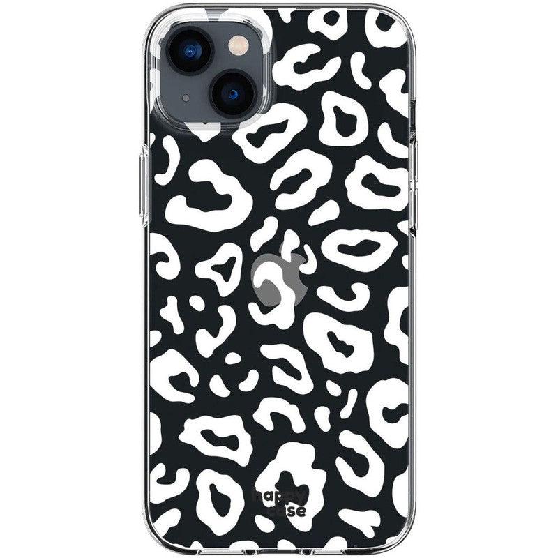 HappyCase iPhone 14 Hoesje Flexibel TPU Luipaard Print