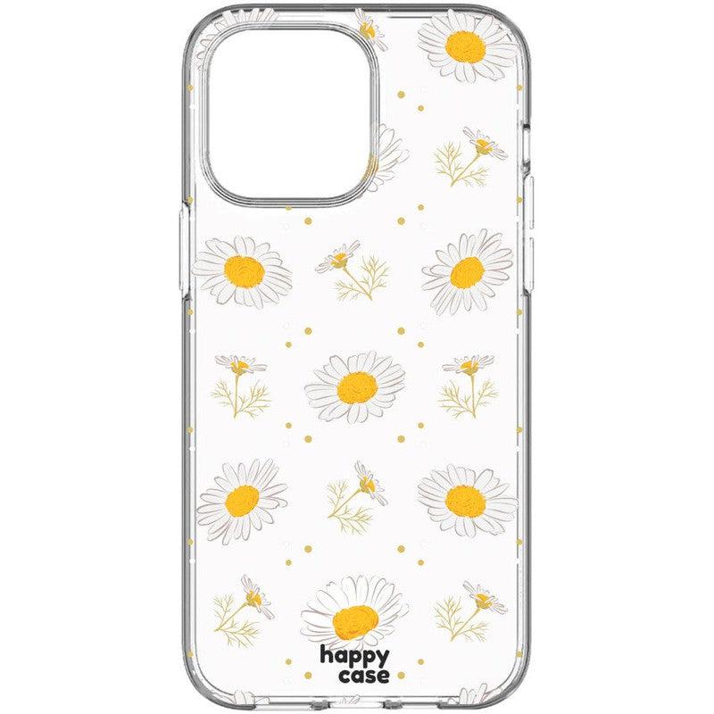 HappyCase iPhone 14 Pro Hoesje Flexibel TPU Bloemen Print