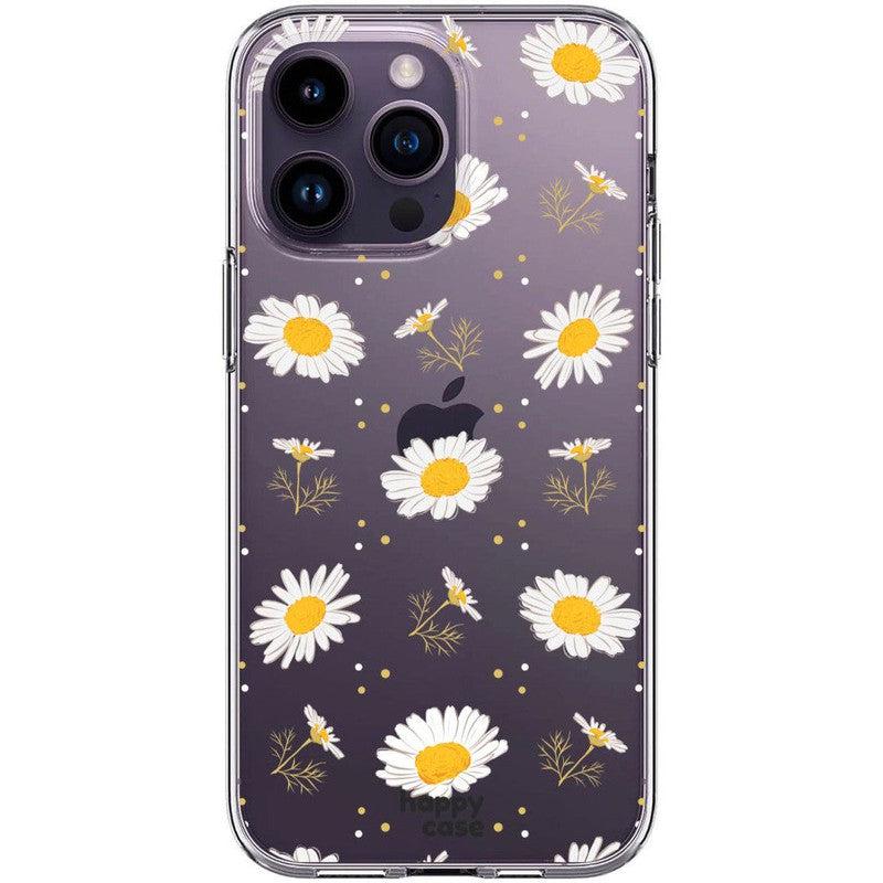 HappyCase iPhone 14 Pro Hoesje Flexibel TPU Bloemen Print