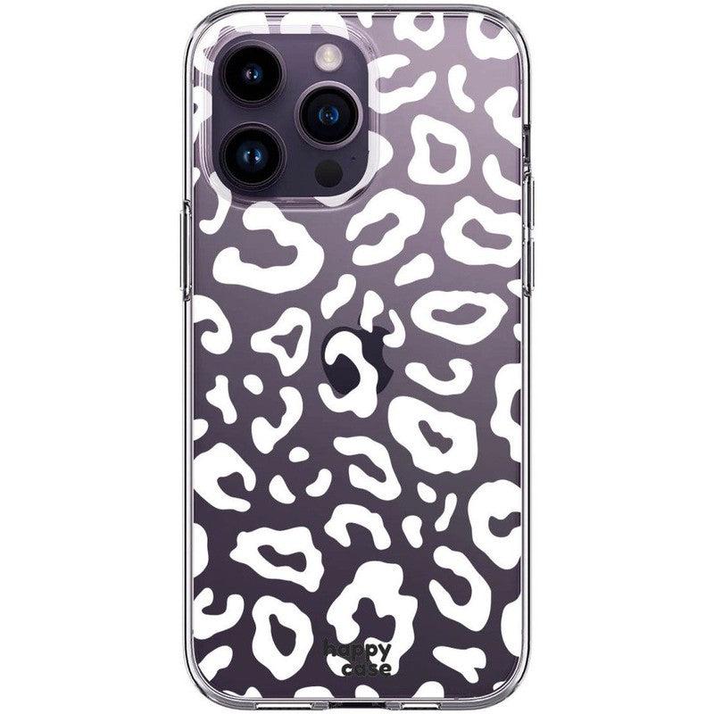 HappyCase iPhone 14 Pro Hoesje Flexibel TPU Luipaard Print