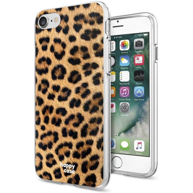 HappyCase iPhone SE 2020/2022 Hoesje Flexibel TPU Wilde Panter Print