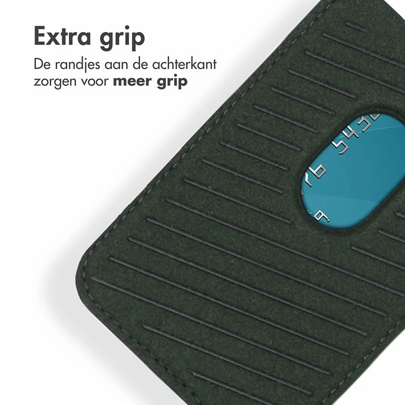 Leren Kaarthouder met MagSafe - Cedar Green