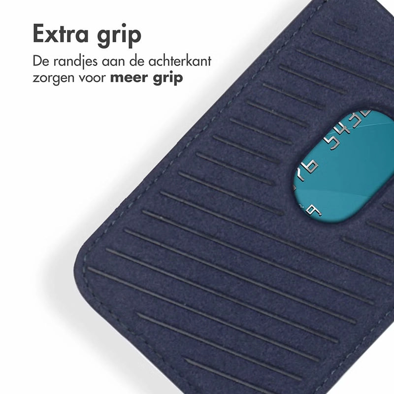 Leren Kaarthouder met MagSafe - Nightfall Blue