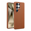 Luxe Echt Leren Samsung Backcover - Sienna Brown