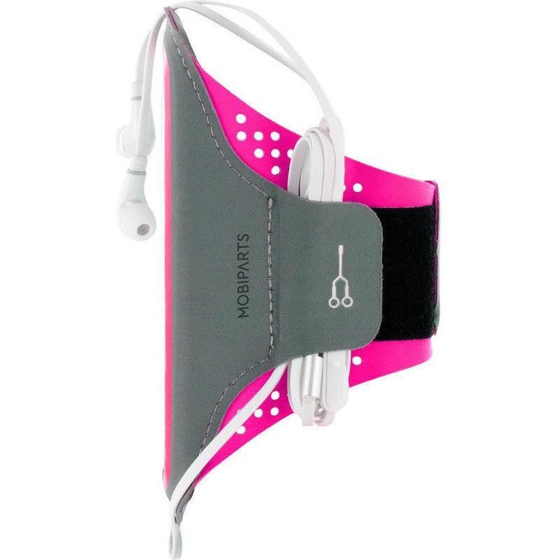 Mobiparts Comfort Fit Armband Universeel Sporthoesje Telefoons Roze