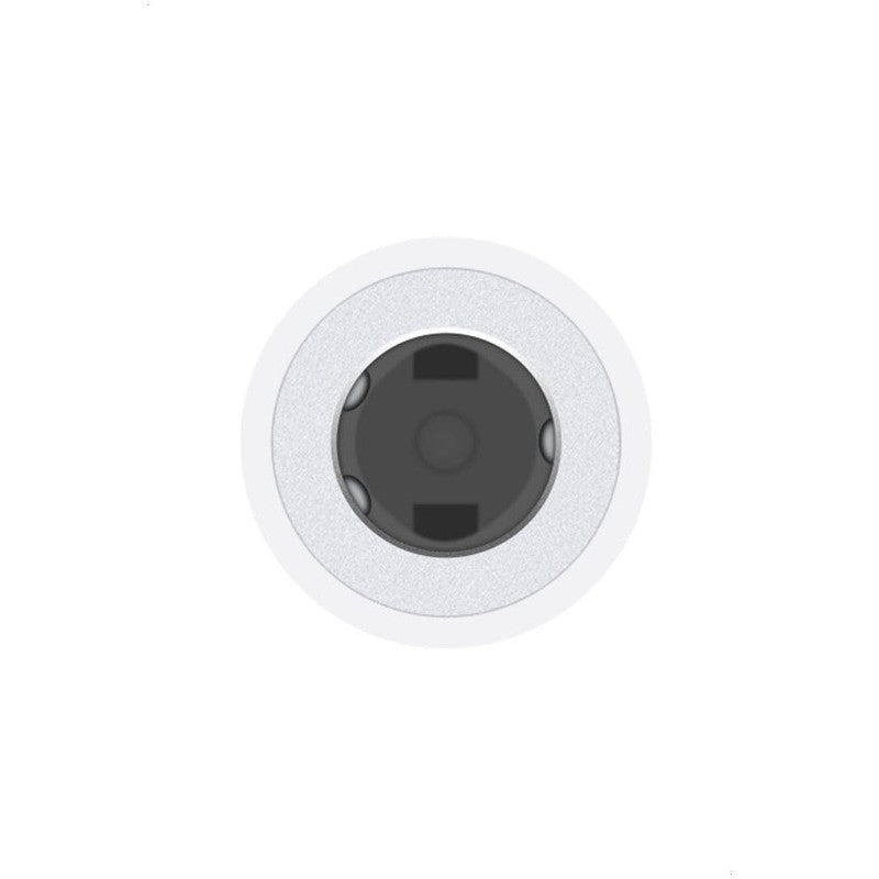 Originele Apple Lightning naar 3,5MM Jack Apple Oortjes Adapter Wit