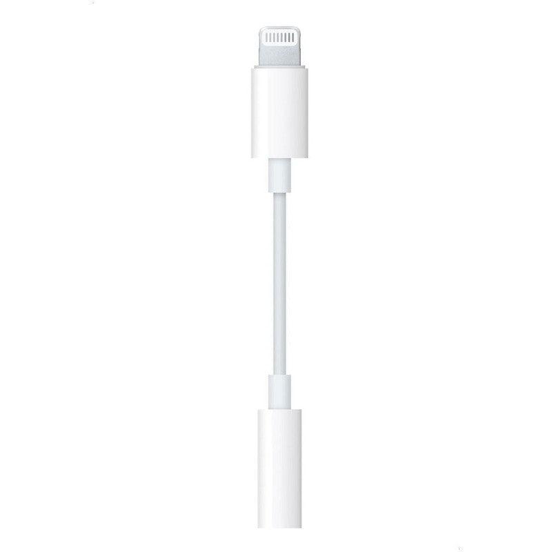 Originele Apple Lightning naar 3,5MM Jack Apple Oortjes Adapter Wit