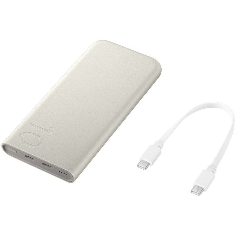 Originele Samsung 25W Fast Charge Duo USB-C Powerbank 10.000 mAh Beige