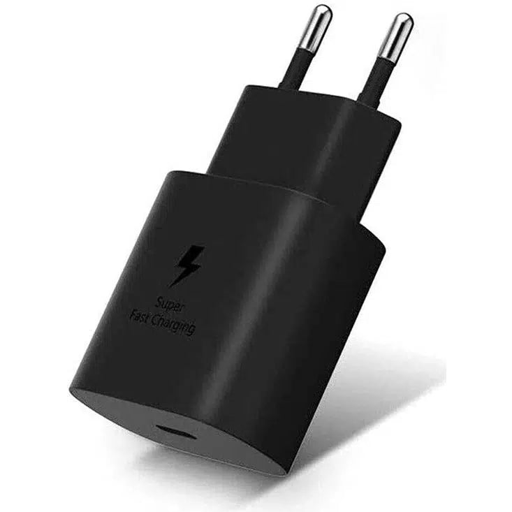 Originele Samsung 25W Power Adapter met USB-C Kabel 1 Meter 3A Zwart