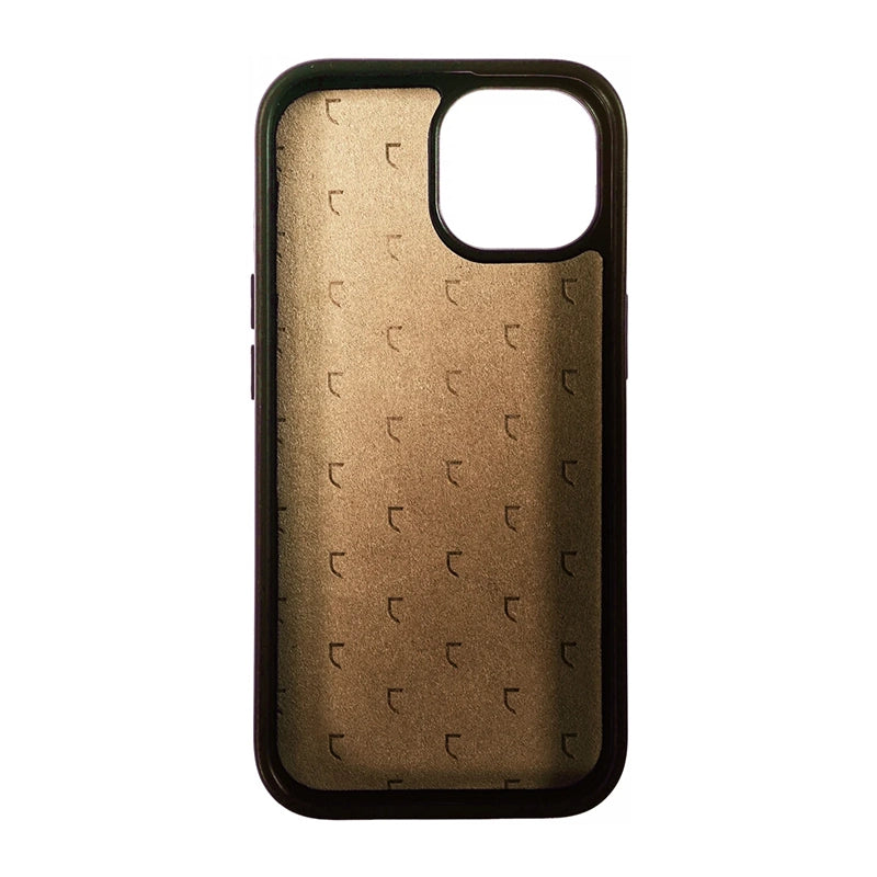 Prestige Echt Leren iPhone Book Case - Lichtbruin