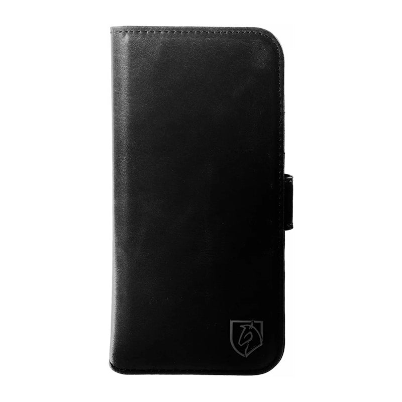 Prestige Genuine Leather Samsung Book Case - Black