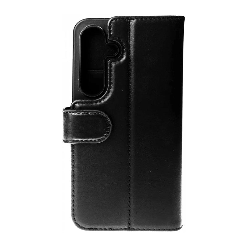 Prestige Genuine Leather Samsung Book Case - Black