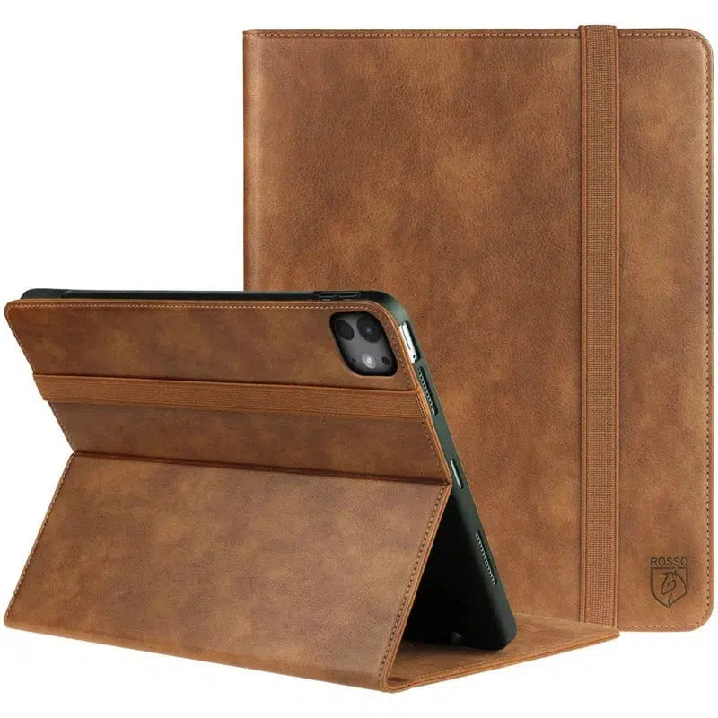 Rosso Element Apple iPad Pro 11 (2024) Hoes Book Case Bruin