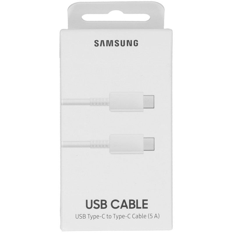 Samsung Originele USB-C naar USB-C kabel - 5A - 1 meter - Wit