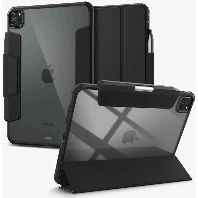 Spigen Ultra Hybrid Pro Apple iPad Pro 11 (2024) Hoesje Back Cover Zwart