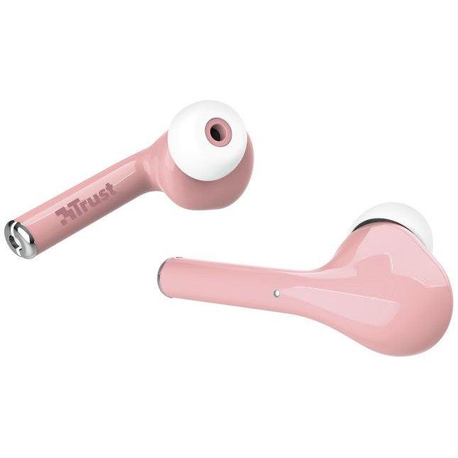 Trust Nika Touch Bluetooth In-Ear Volledig Draadloze Oordopjes Roze