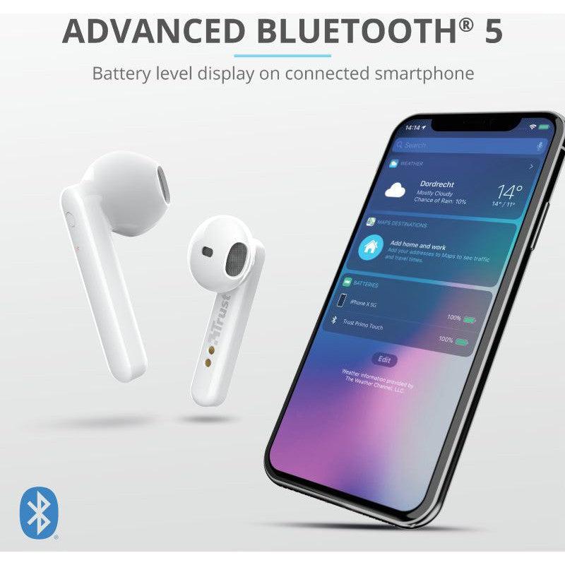 Trust Primo Touch Wireless Bluetooth Earphones Wit