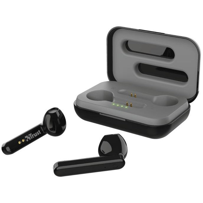 Trust Primo Touch Wireless Bluetooth Earphones Zwart