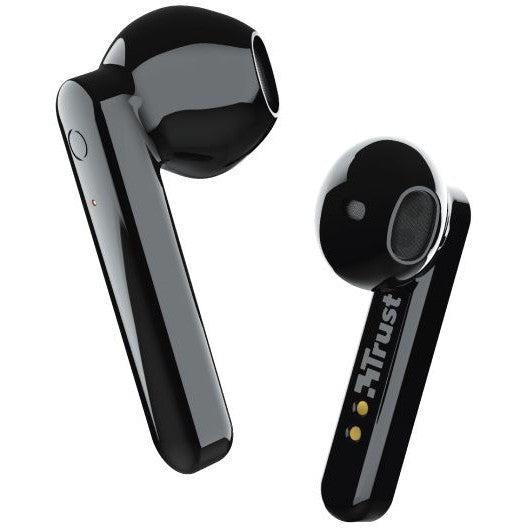 Trust Primo Touch Wireless Bluetooth Earphones Zwart