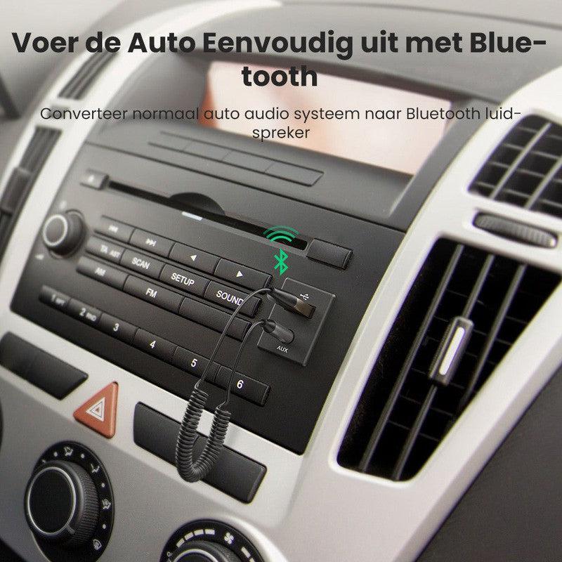 UGREEN Bluetooth Receiver Auto Audio Aux naar USB Kabel Grijs