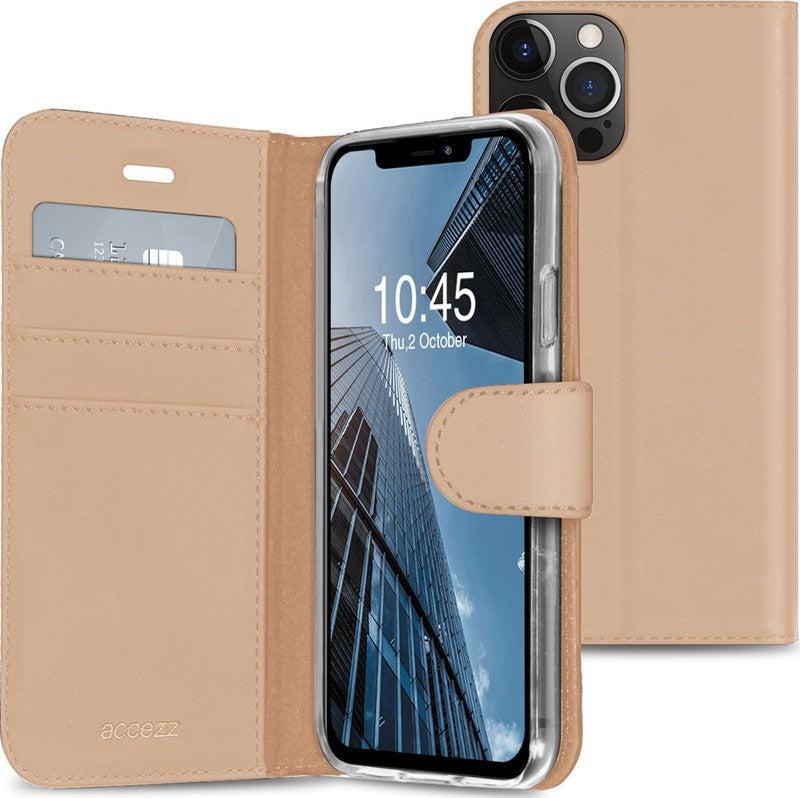 Accezz Wallet Softcase Bookcase - Goud