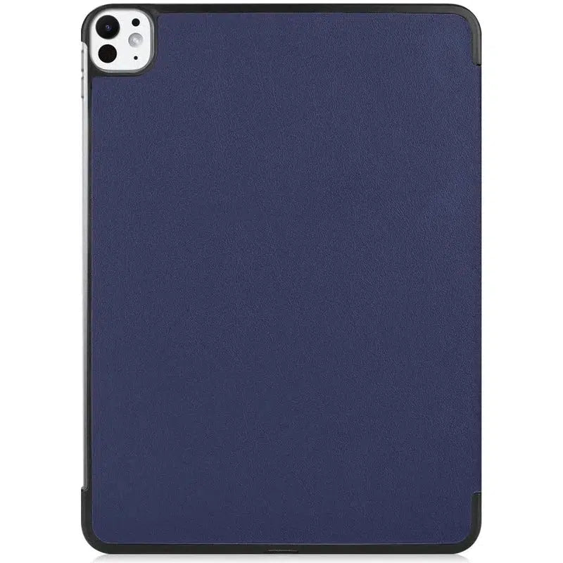 Apple iPad Pro 11 (2024) Hoes Tri-Fold Book Case met Standaard Blauw