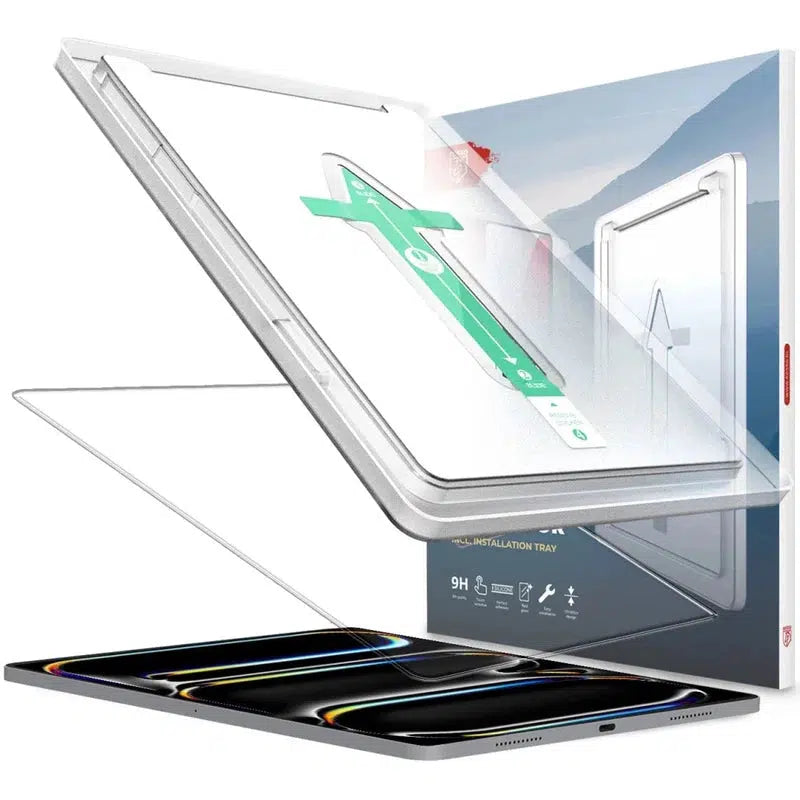 Apple iPad Pro 11 (2024) Tempered Glass met Installatietray