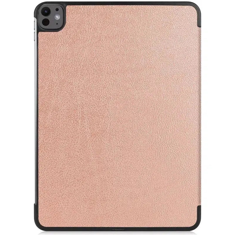 Apple iPad Pro 13 (2024) Hoes Tri-Fold Book Case met Standaard Roze