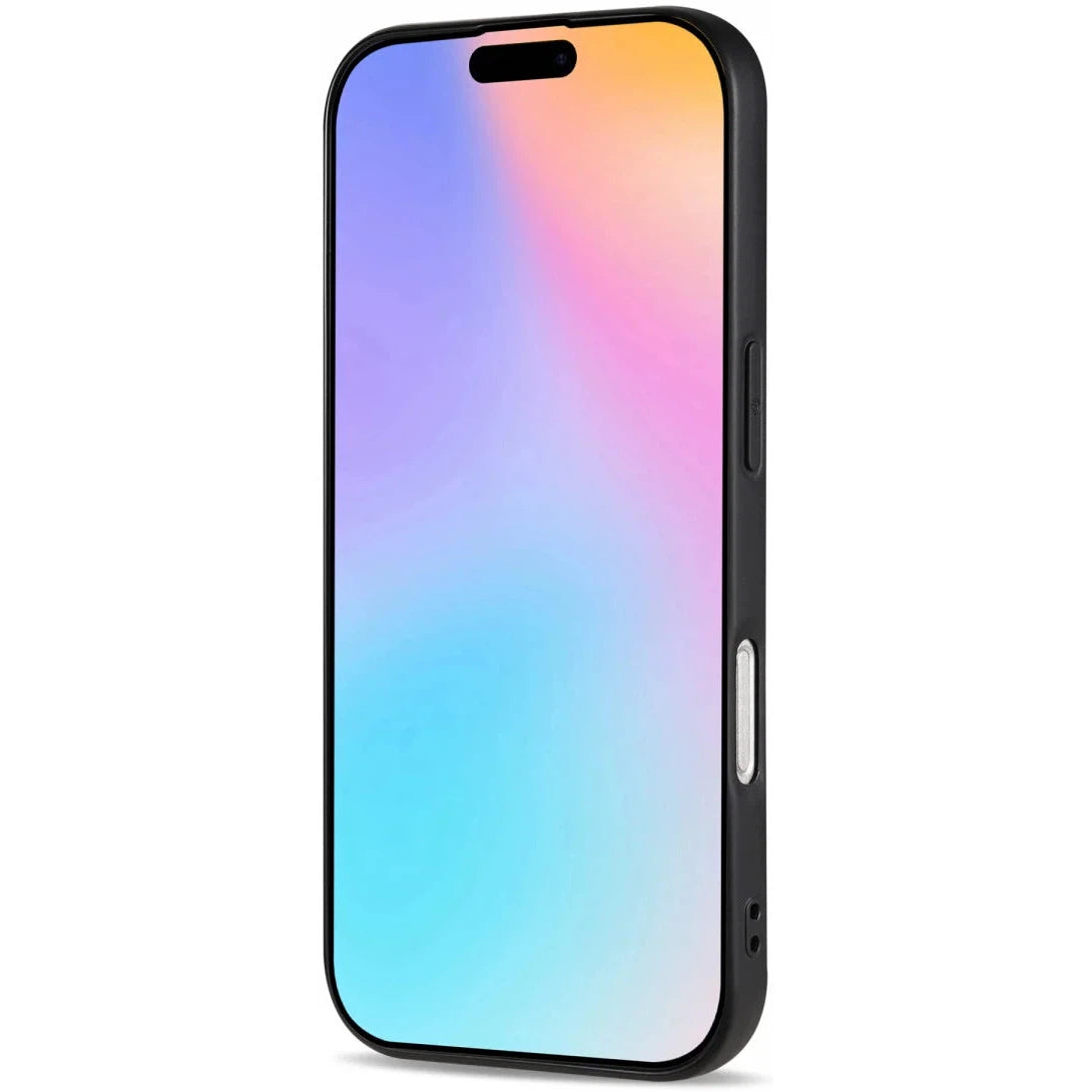 Apple iPhone 16 Hoesje Dun TPU Back Cover Matte Zwart