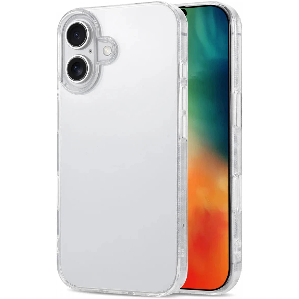 Apple iPhone 16 Hoesje Dun TPU Back Cover Transparant