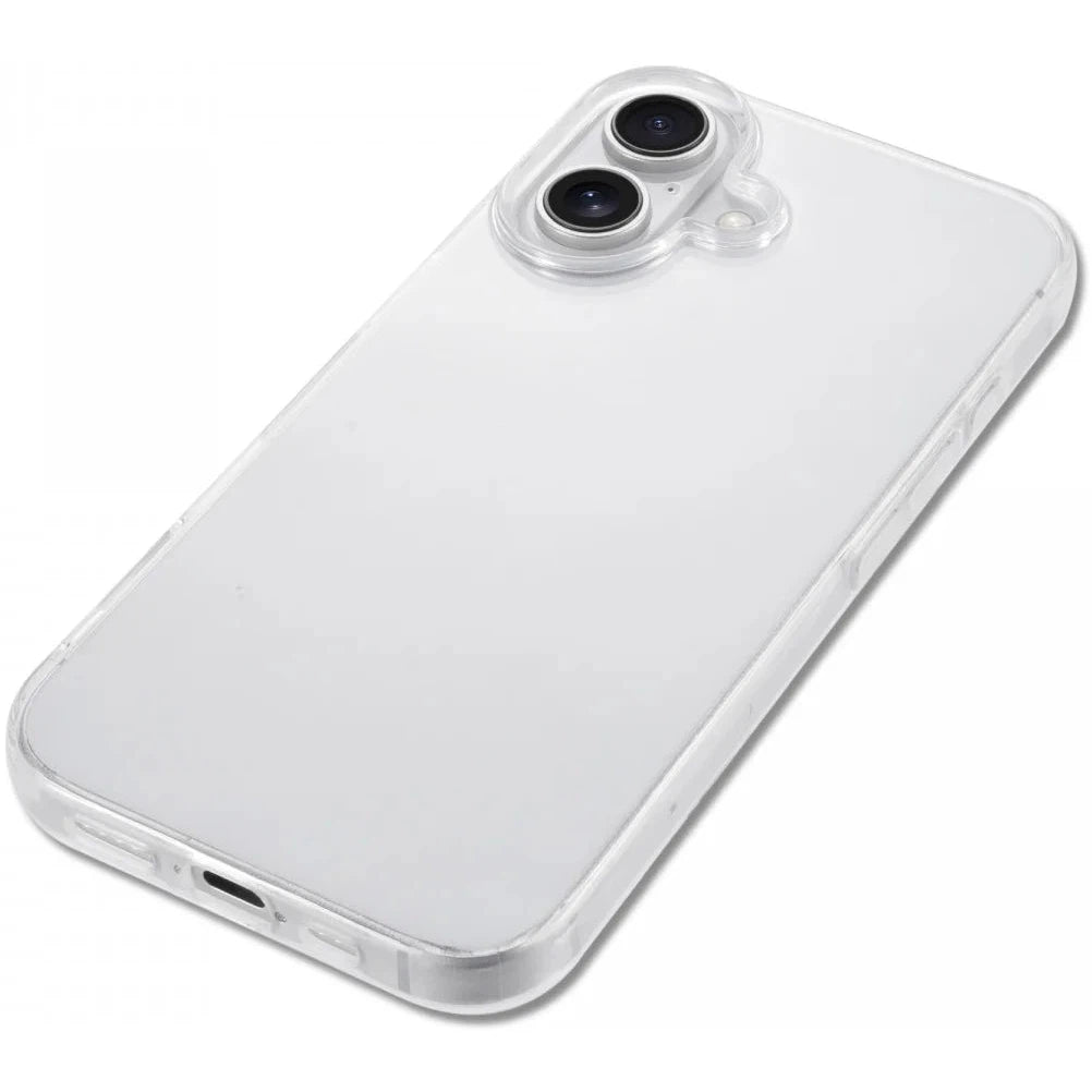 Apple iPhone 16 Hoesje Dun TPU Back Cover Transparant