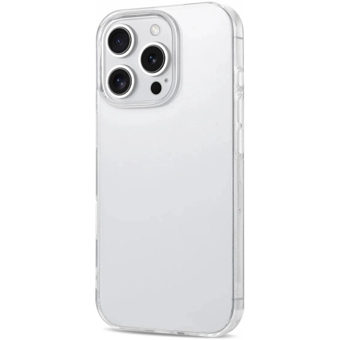 Apple iPhone 16 Pro Hoesje Dun TPU Back Cover Transparant