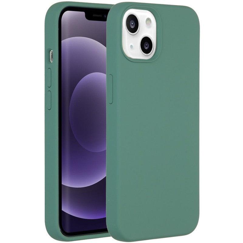 Elegante Liquid Silicone Backcover - Donkergroen