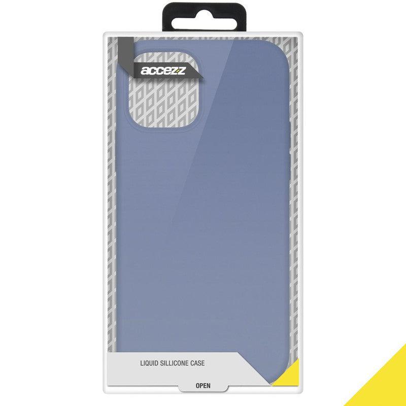 Elegante Liquid Silicone Backcover - Lavender Gray