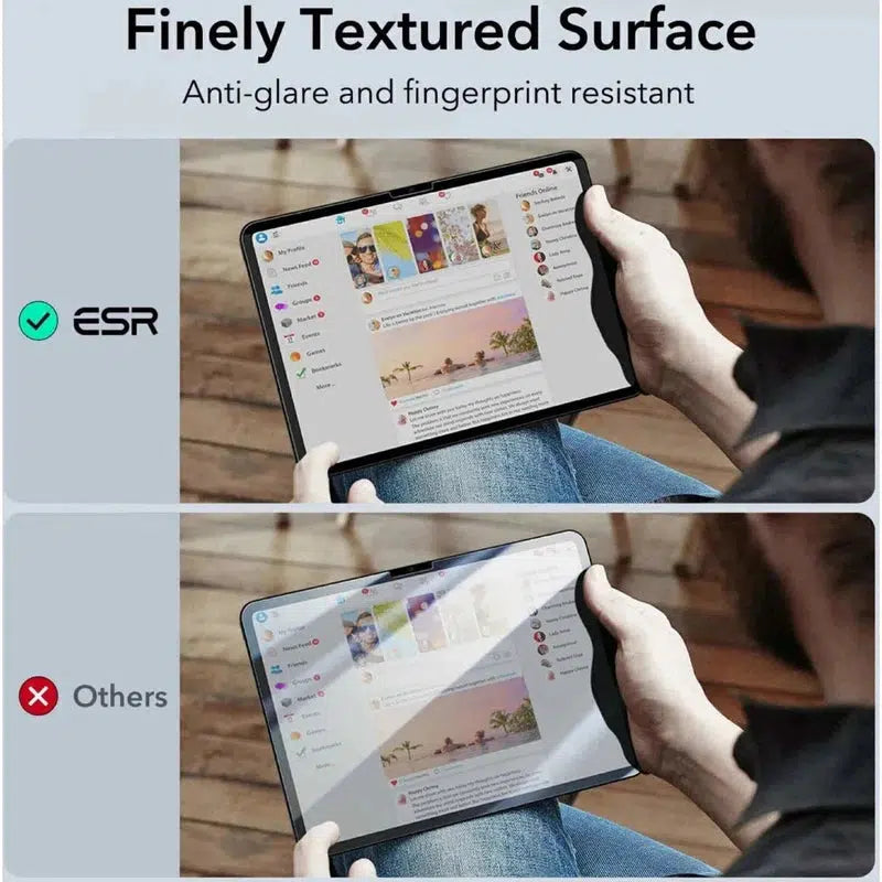 ESR Paper Feel Magnetic Privacy iPad Pro 11 (2024) Screen Protector