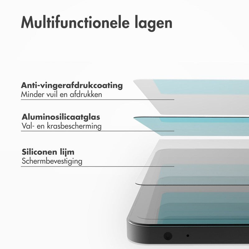 Glass screenprotector + Applicator voor de iPad Pro 13 (2024) M4