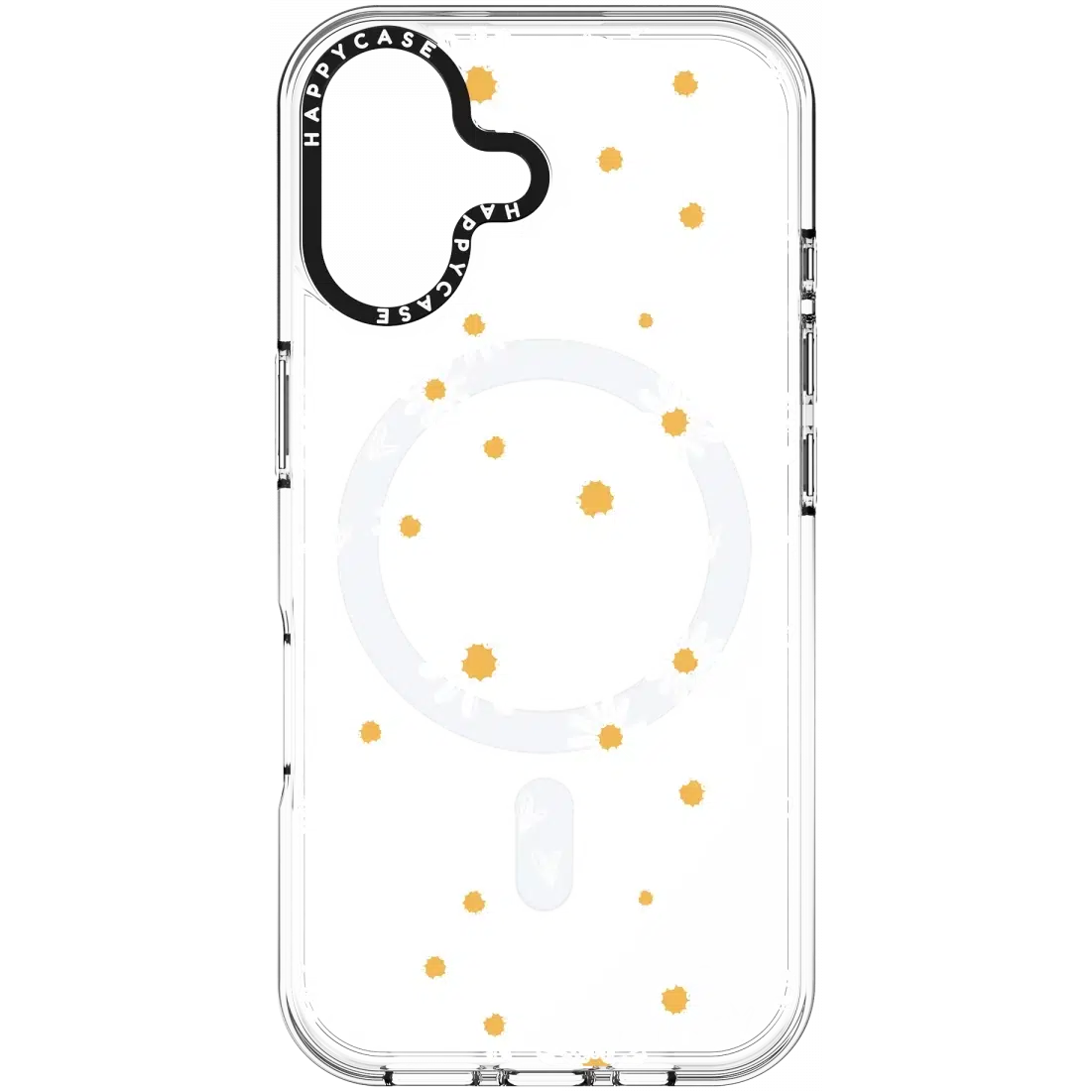 HappyCase Joy Apple iPhone 16 Plus Hoesje MagSafe Back Cover Daisy Hearts