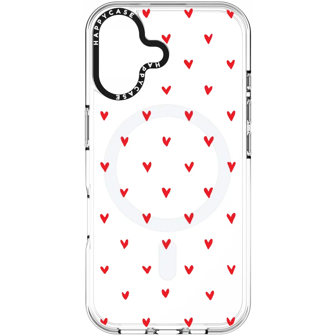 HappyCase Joy Apple iPhone 16 Plus Hoesje MagSafe Back Cover Love Hearts