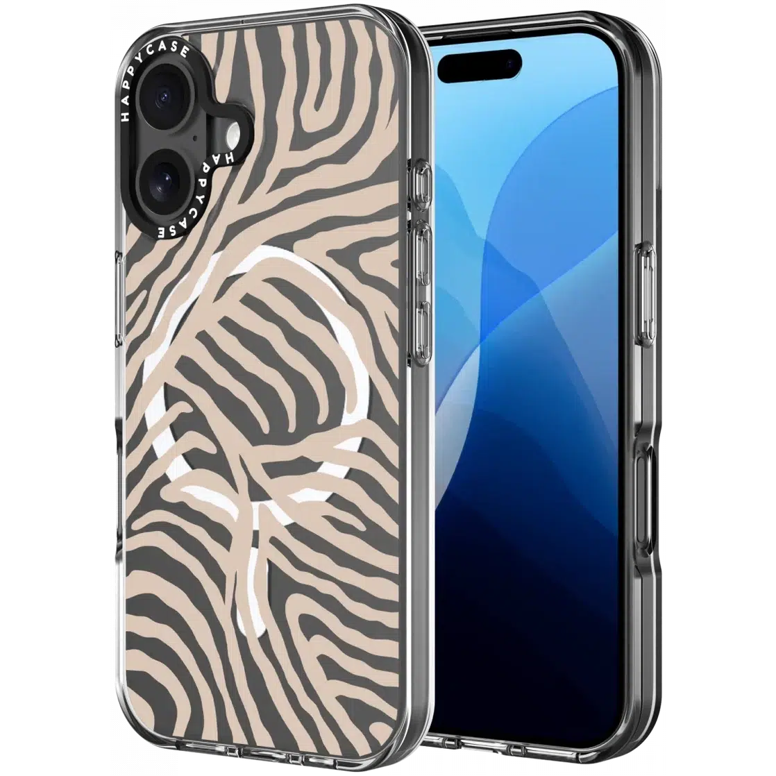 HappyCase Joy Apple iPhone 16 Plus Hoesje MagSafe Back Cover Safari Tiger