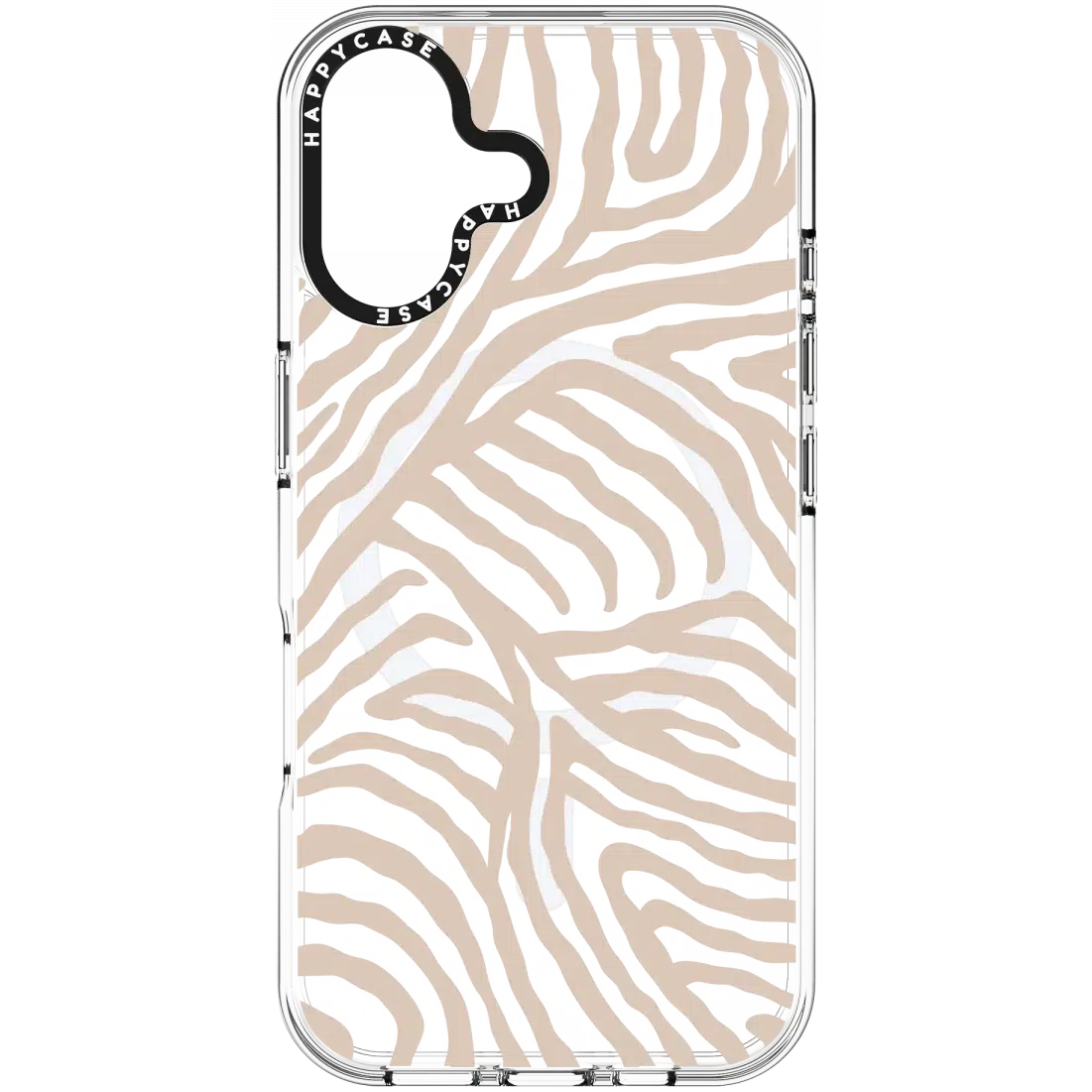 HappyCase Joy Apple iPhone 16 Hoesje MagSafe Back Cover Safari Tiger