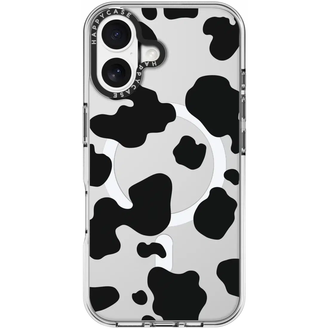 HappyCase Joy Apple iPhone 16 Hoesje MagSafe Back Cover Spotty Cow