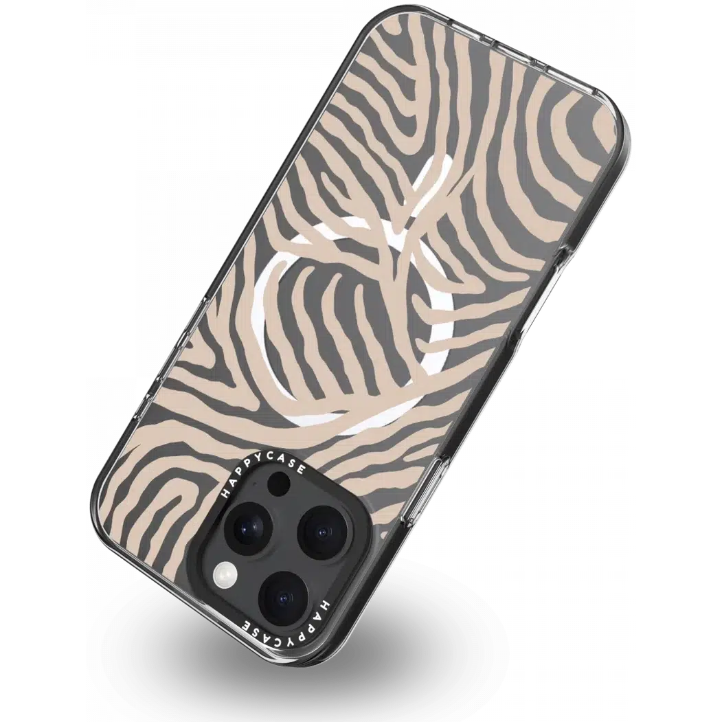 Apple iPhone 16 Pro Hoesje MagSafe Back Cover Safari Tiger