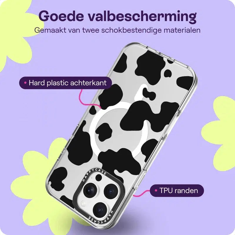 Apple iPhone 16 Pro Hoesje MagSafe Back Cover Spotty Cow