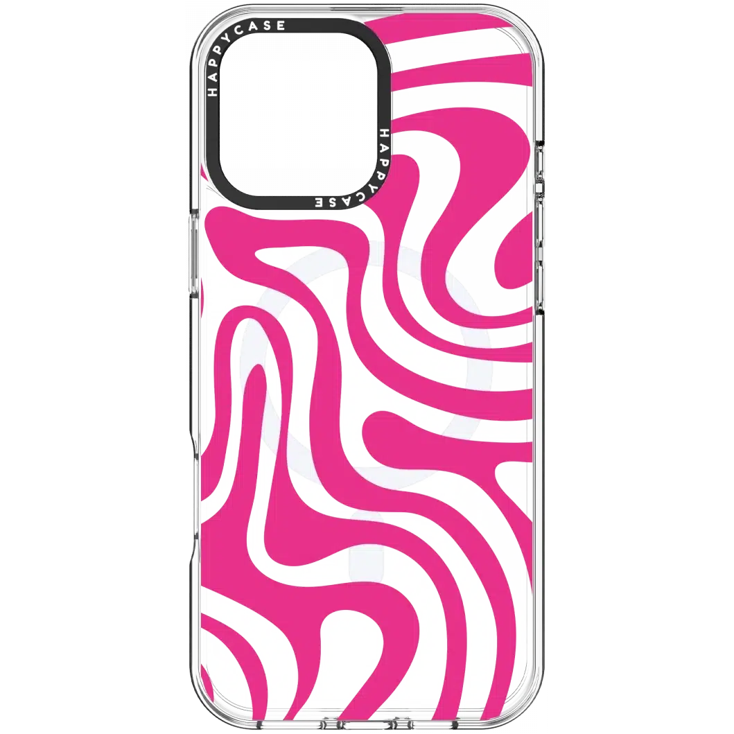 Apple iPhone 16 Pro Hoesje MagSafe Back Cover Wavy Swirl